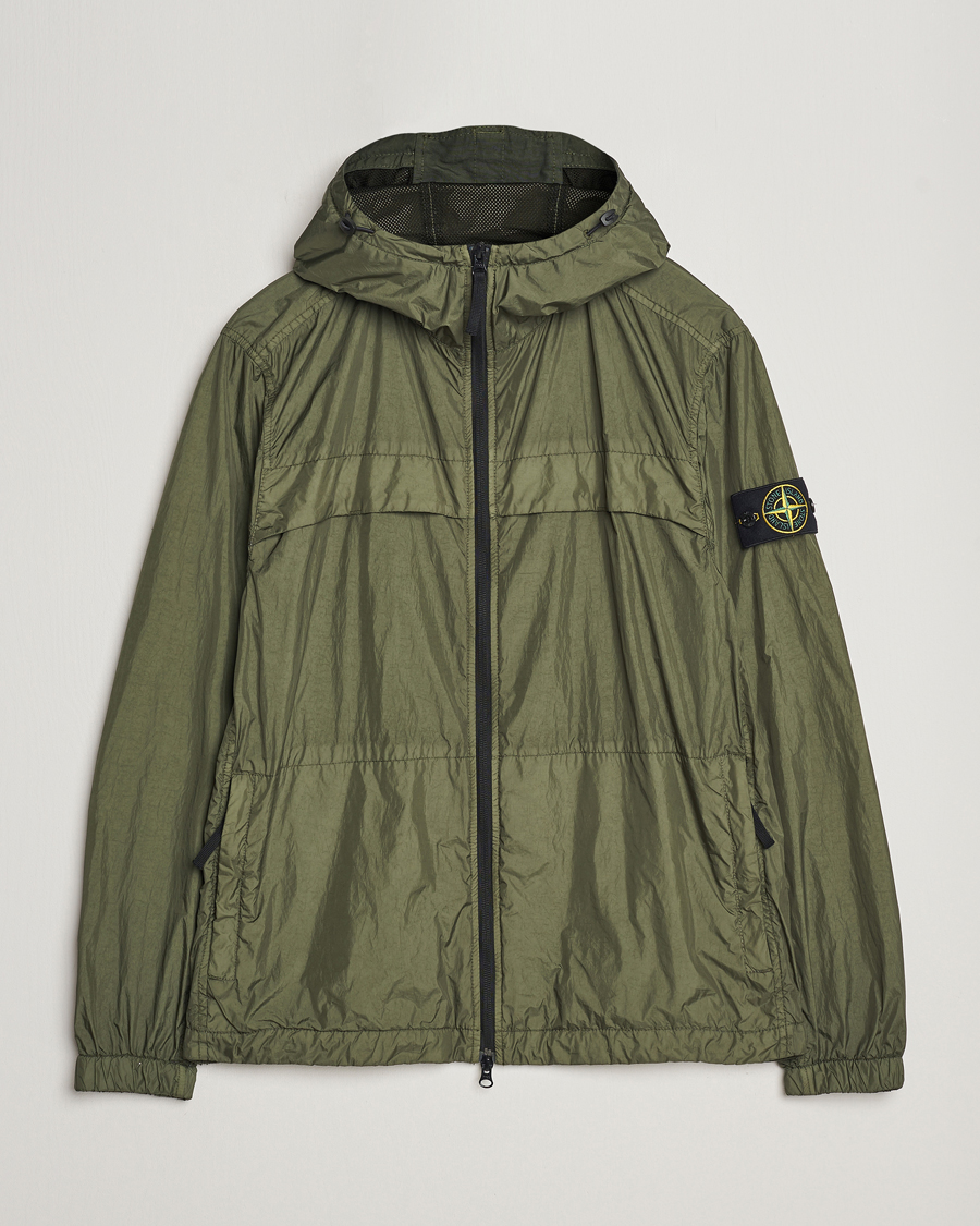 Herr | Jackor | Stone Island | Crinkle Reps Hooded Jacket Musk