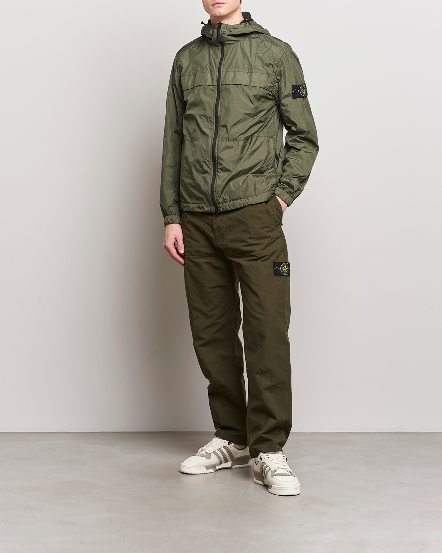 Herr | Jackor | Stone Island | Crinkle Reps Hooded Jacket Musk