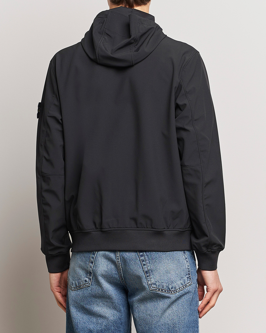 Herr | Jackor | Stone Island | Light Soft Shell Jacket Black