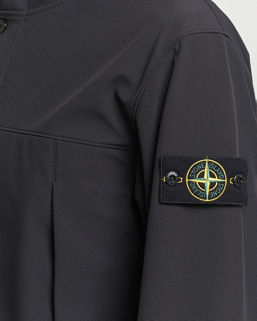 Herr | Jackor | Stone Island | Light Soft Shell Jacket Black