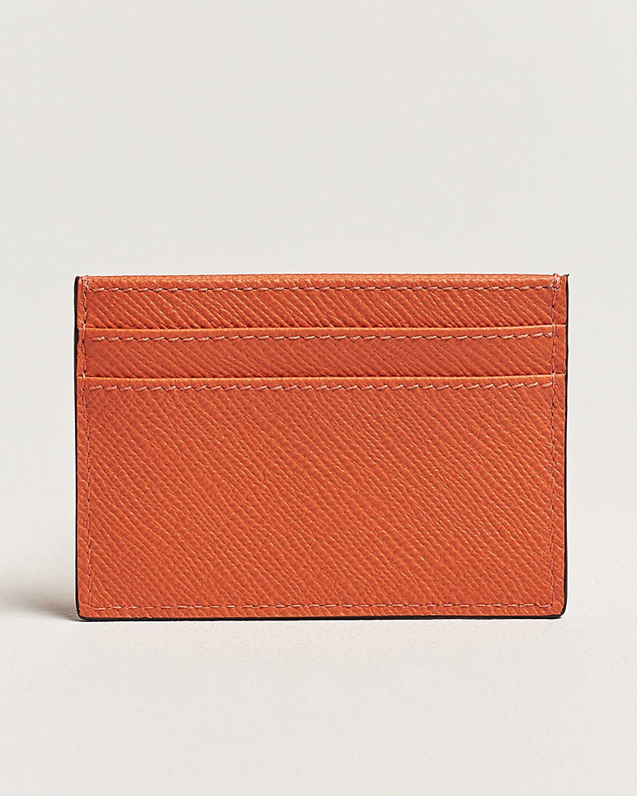 Herr |  | Smythson | Panama Flat Cardholder Orange