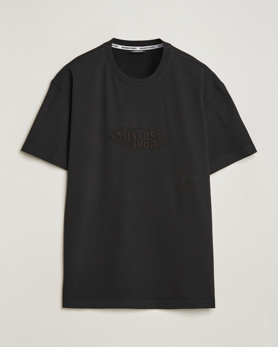 Herr | T-Shirts | Missoni | SPORT Short Sleeve T-Shirt Black