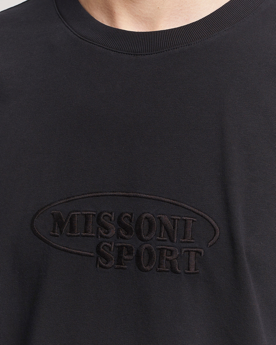 Herr | T-Shirts | Missoni | SPORT Short Sleeve T-Shirt Black
