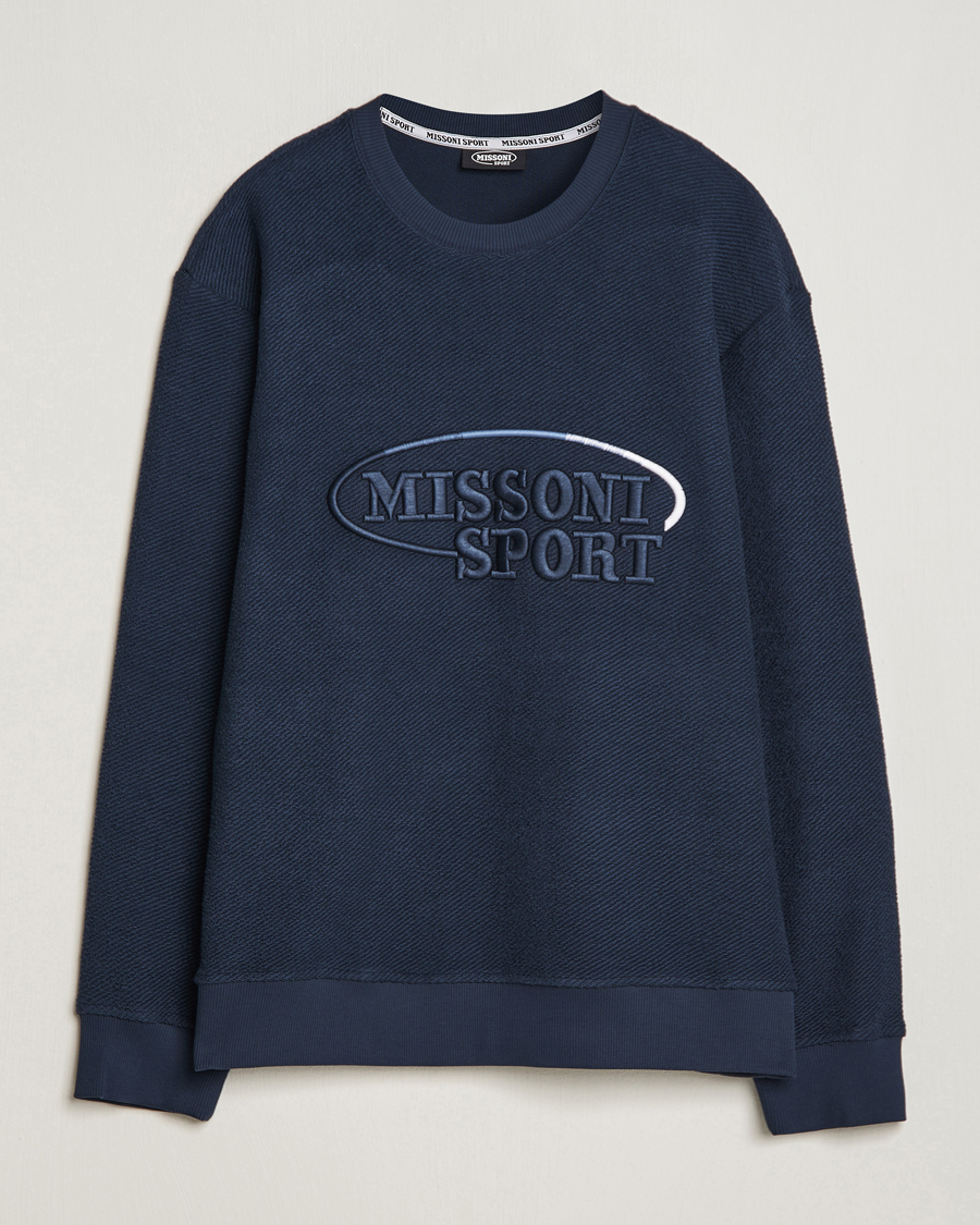 Herr | Tröjor | Missoni | SPORT Crewneck Sweatshirt Navy