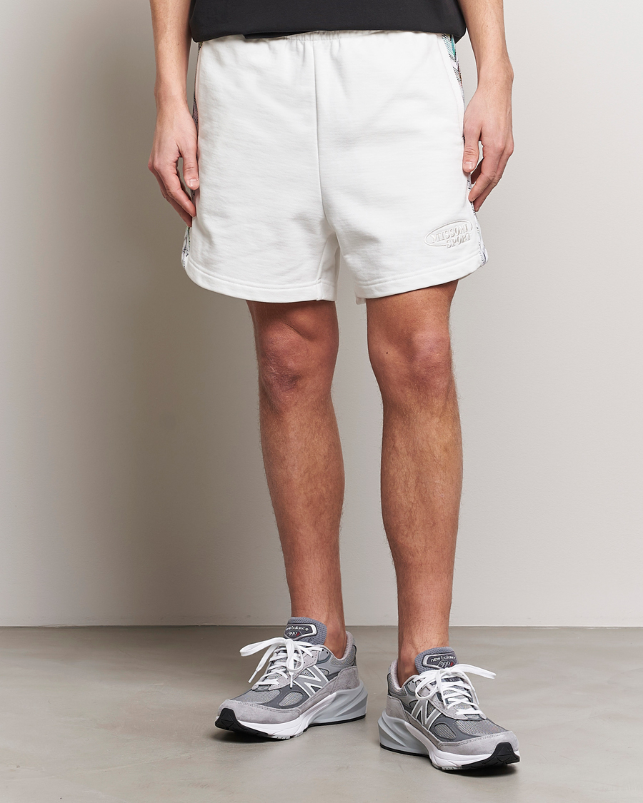 Herr | Mjukisshorts | Missoni | SPORT Sweatshorts White/Multi