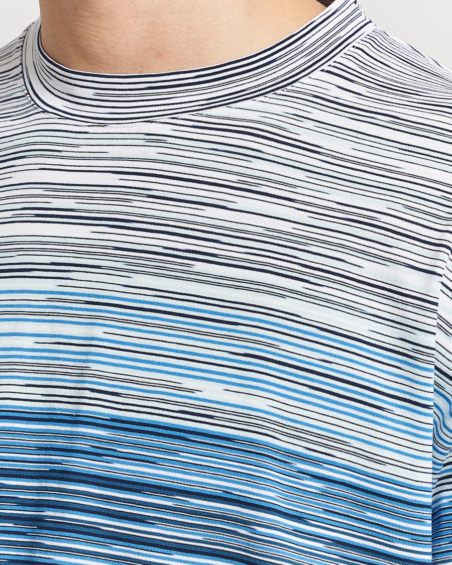 Herr | T-Shirts | Missoni | Space Dyed T-Shirt Blue