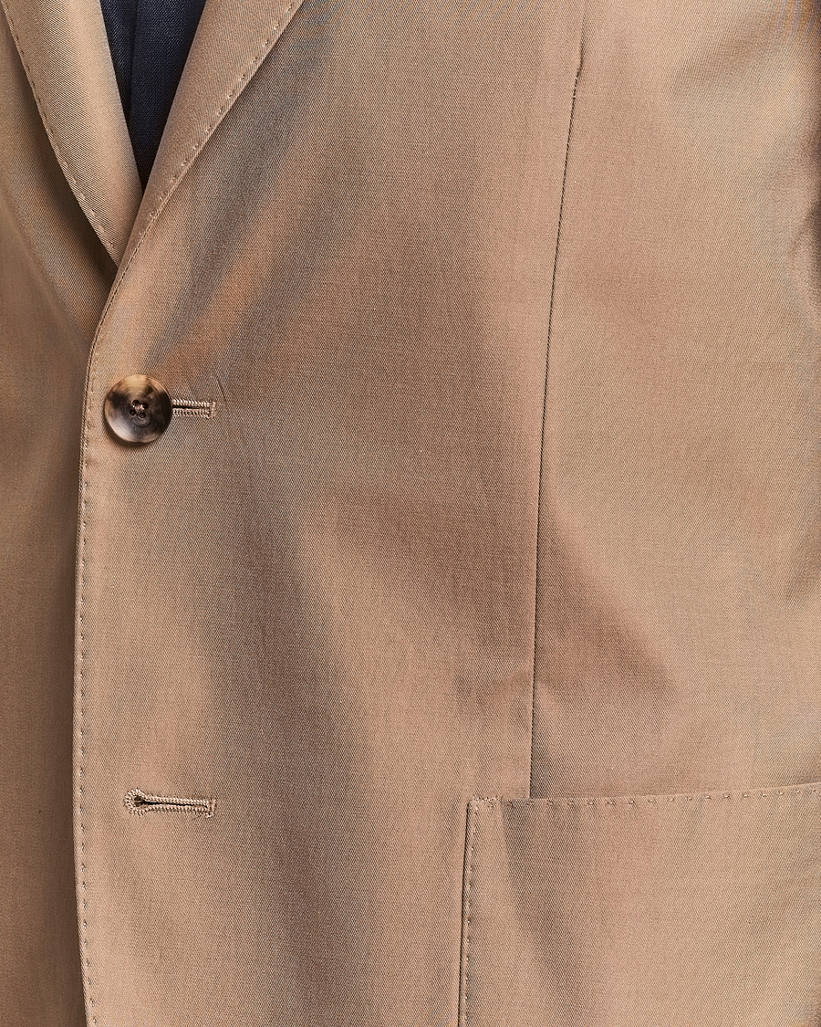 Herr | Kostymer | Lardini | Solaro Cotton Suit Light Brown