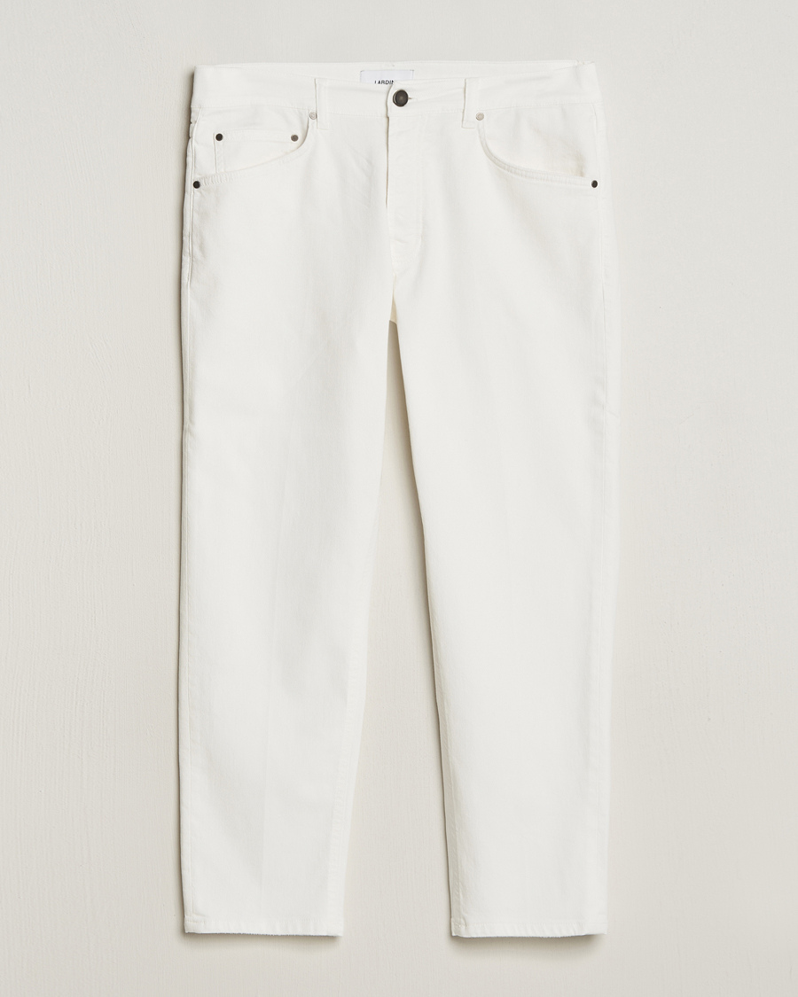 Herr | Jeans | Lardini | Ione Loose Fit Denim White