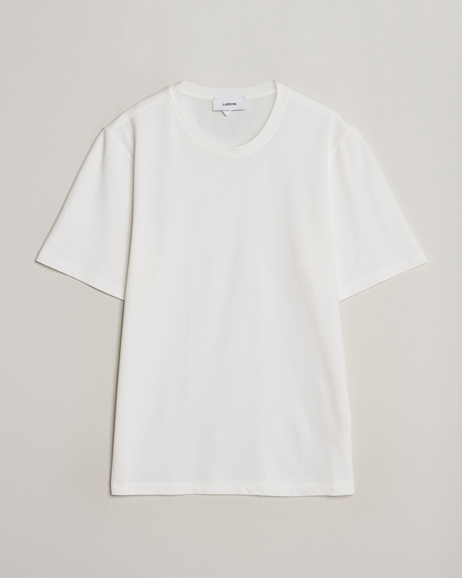 Herr | T-Shirts | Lardini | Ice Cotton T-Shirt White
