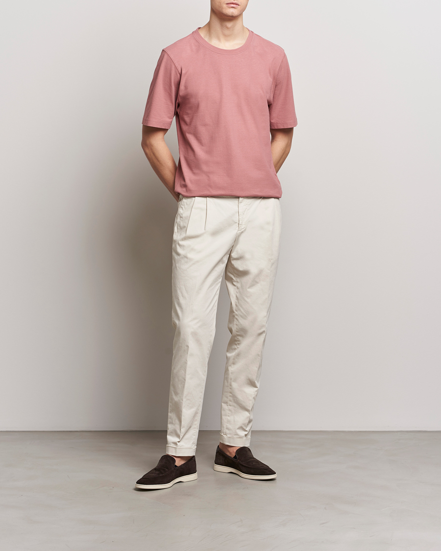 Herr | T-Shirts | Lardini | Ice Cotton T-Shirt Pink