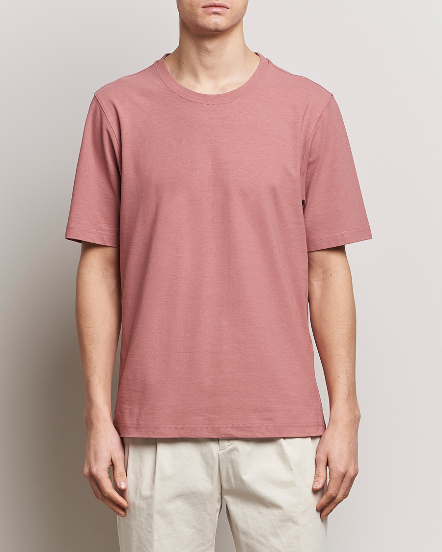 Herr | Lardini | Lardini | Ice Cotton T-Shirt Pink