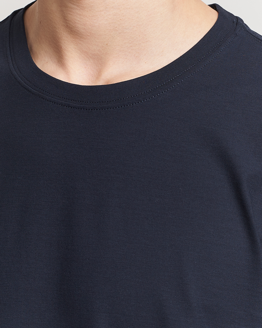 Herr | T-Shirts | Lardini | Ice Cotton T-Shirt Navy