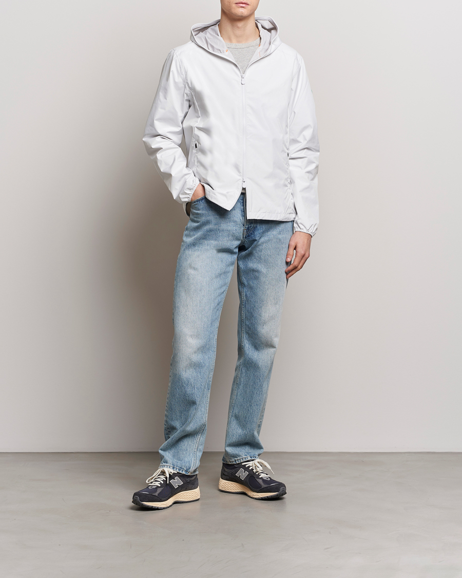 Herr | Jackor | Save The Duck | Zayn Lightweight Recycled Water Repellent Jacket White