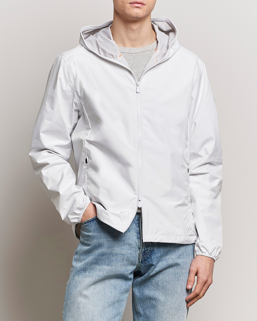 Herr | Kläder | Save The Duck | Zayn Lightweight Recycled Water Repellent Jacket White