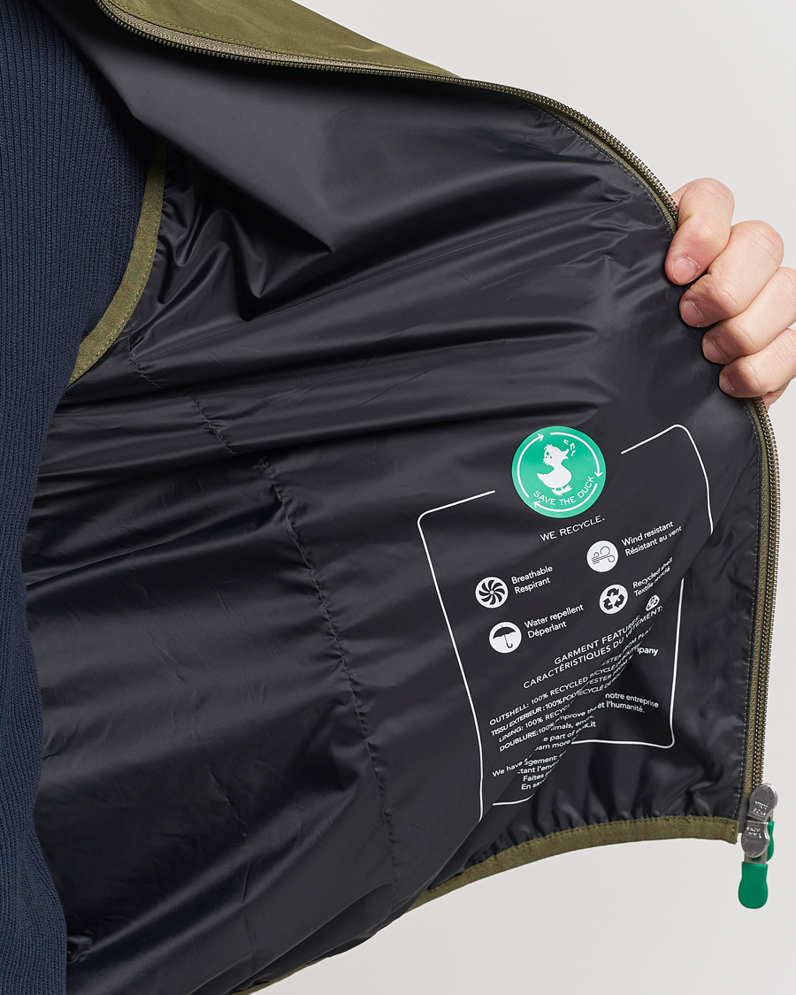 Herr | Jackor | Save The Duck | Mars Lightweight Vest Dusty Olive