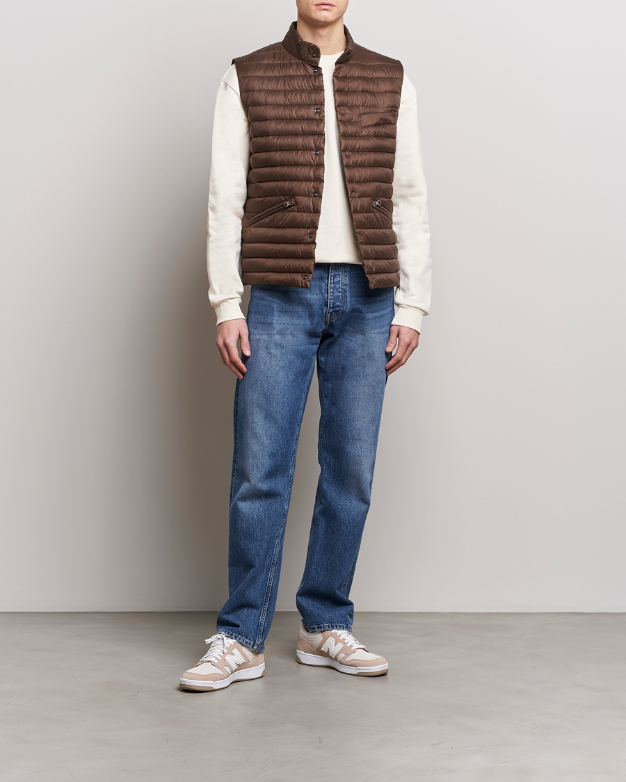 Herr | Jackor | Save The Duck | Aiko Lightweigt Padded Vest Soil Brown