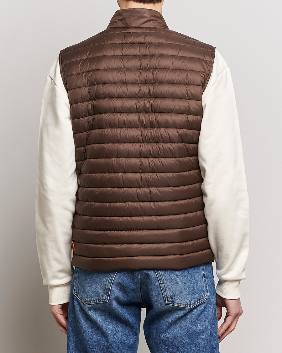 Herr | Jackor | Save The Duck | Aiko Lightweigt Padded Vest Soil Brown