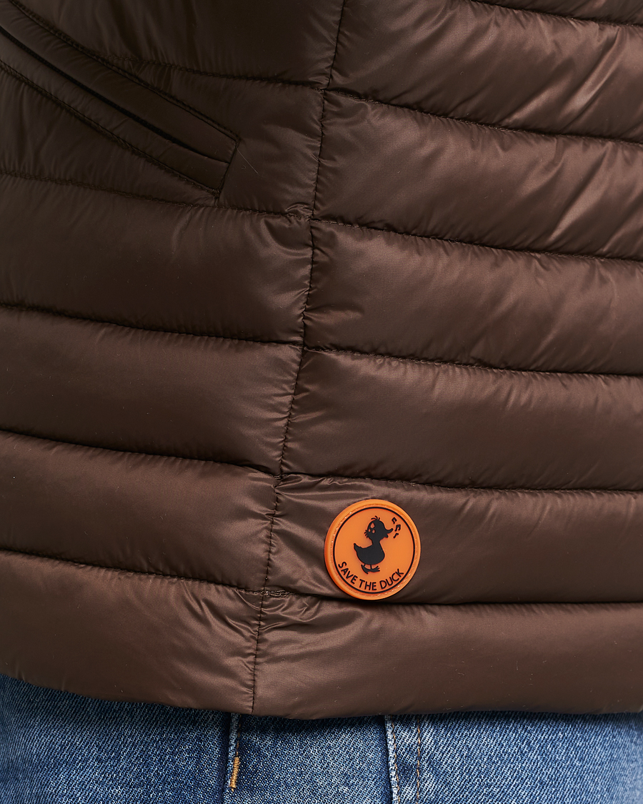 Herr | Jackor | Save The Duck | Aiko Lightweigt Padded Vest Soil Brown