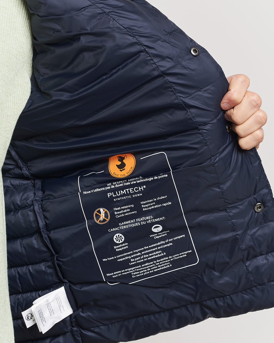 Herr | Jackor | Save The Duck | Aiko Lightweigt Padded Vest Blue Black