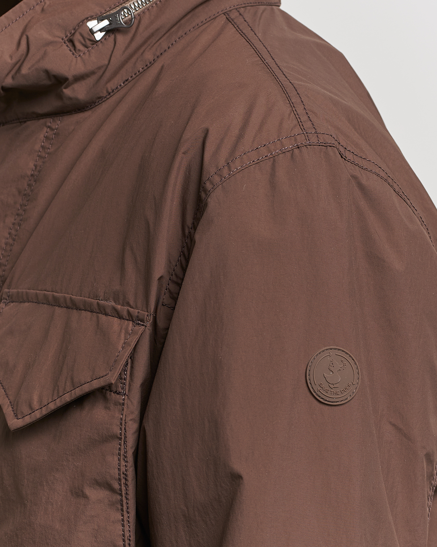 Herr | Jackor | Save The Duck | Mako Water Repellent Nylon Field Jacket Soil Brown