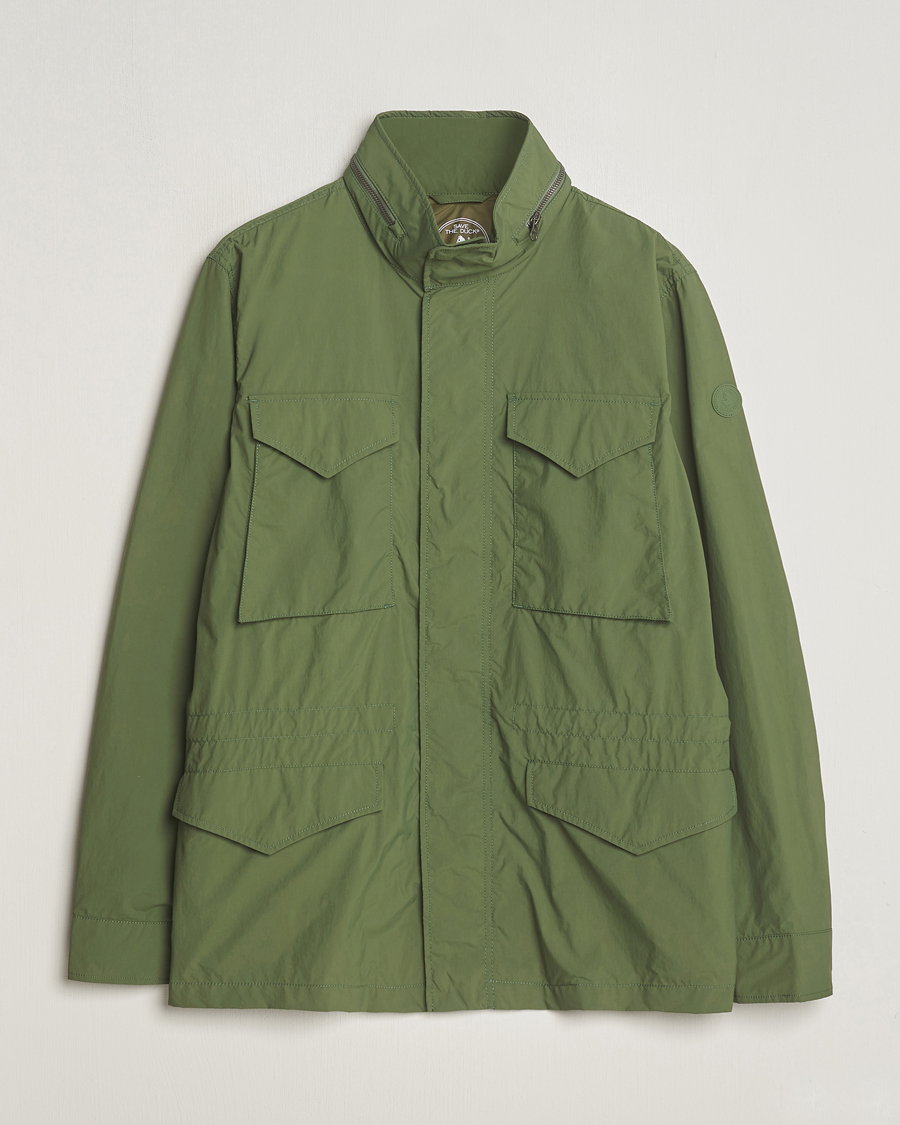 Herr | Jackor | Save The Duck | Mako Water Repellent Nylon Field Jacket Dusty Olive