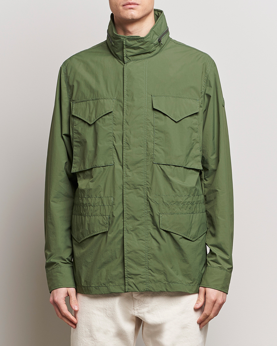 Herr | Höstjackor | Save The Duck | Mako Water Repellent Nylon Field Jacket Dusty Olive