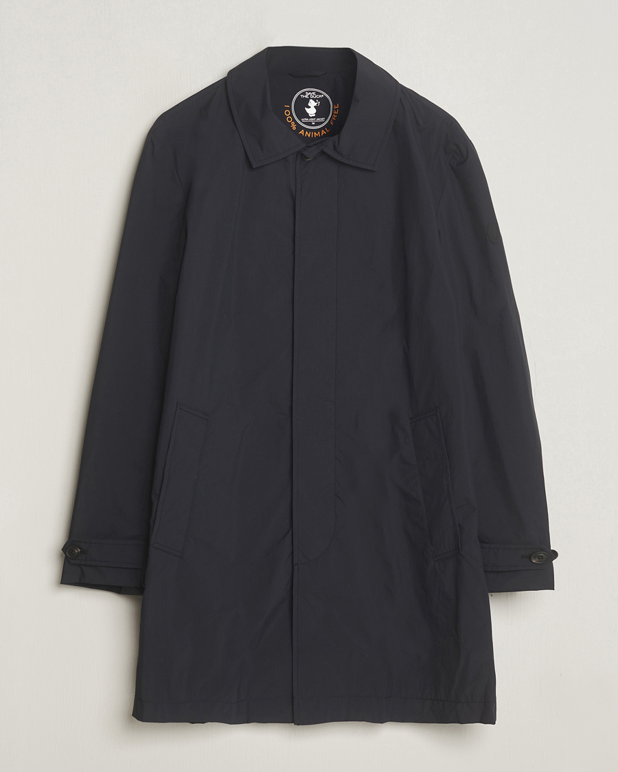 Herr | Jackor | Save The Duck | Rhys Water Repellent Nylon Coat Black