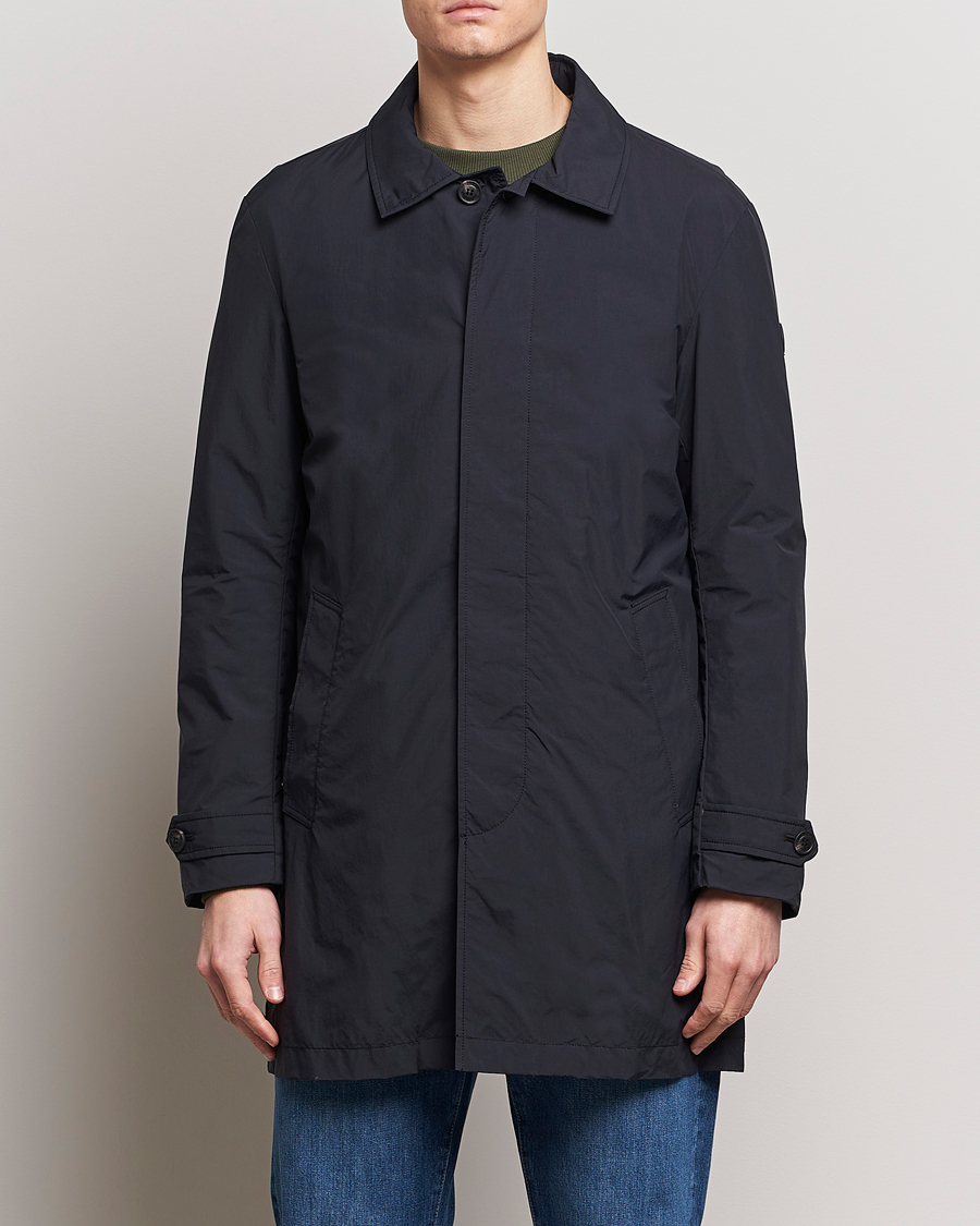 Herr | Jackor | Save The Duck | Rhys Water Repellent Nylon Coat Black