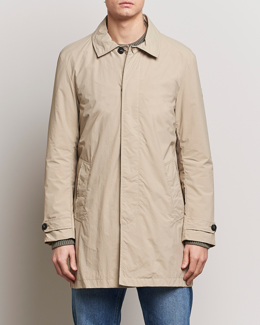 Herr | Jackor | Save The Duck | Rhys Water Repellent Nylon Coat Stone Beige