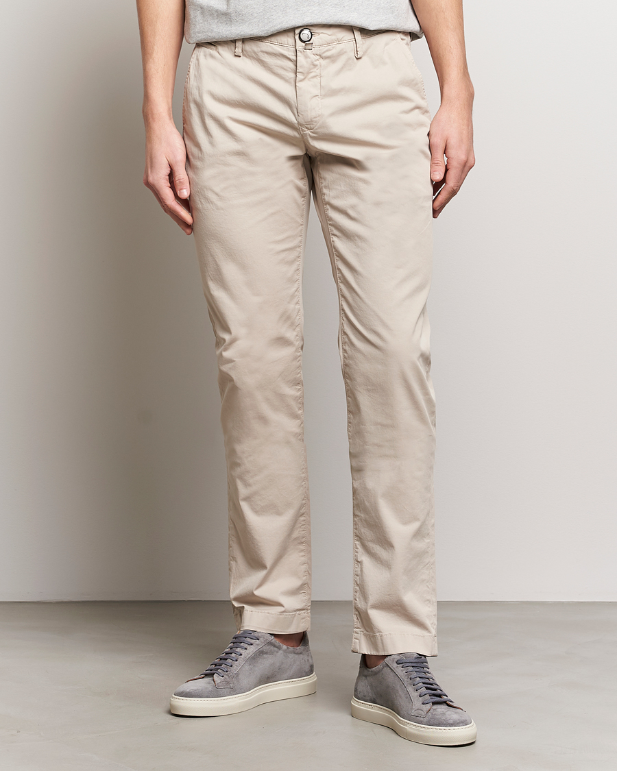 Herre |  | Jacob Cohën | Bobby Cotton Gabardine Chinos Beige