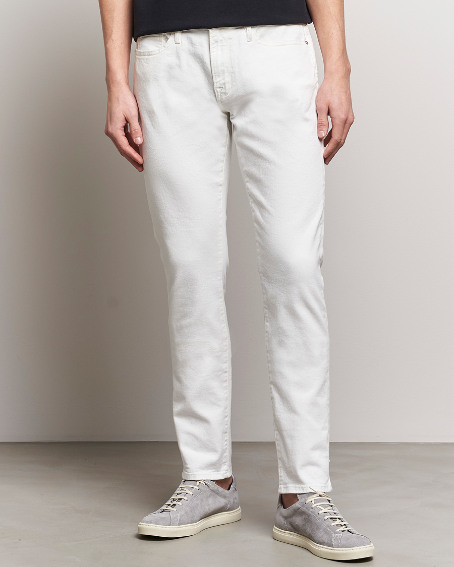 Herr | Kläder | FRAME | L'Homme Slim Stretch Jeans Whisper White