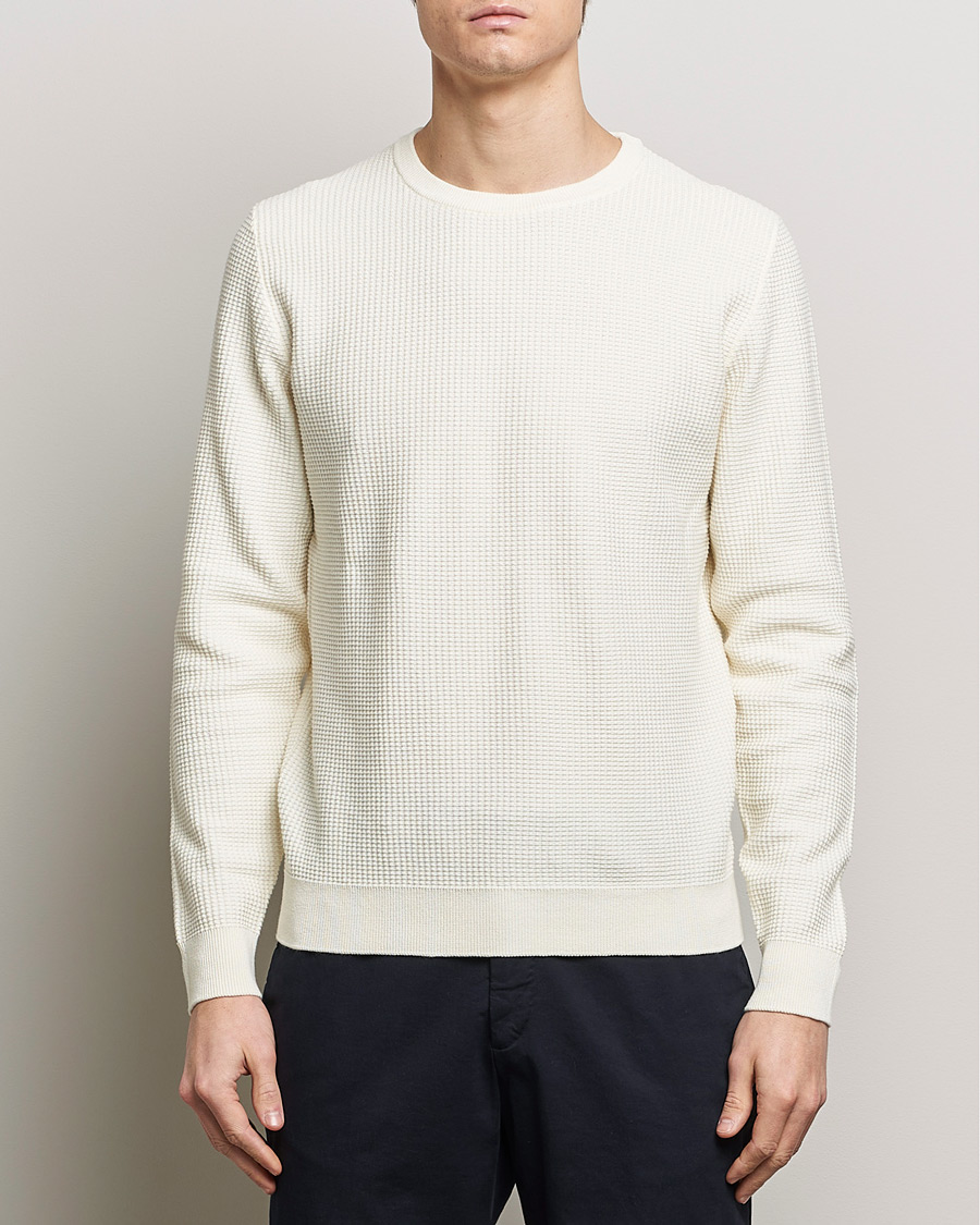 Herr | Kläder | Stenströms | Organic Cotton Crew Neck White