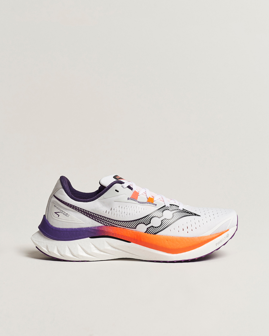 Herr | Saucony Endorphin Speed 4 White/Vizi Orange | Saucony | Endorphin Speed 4 White/Vizi Orange