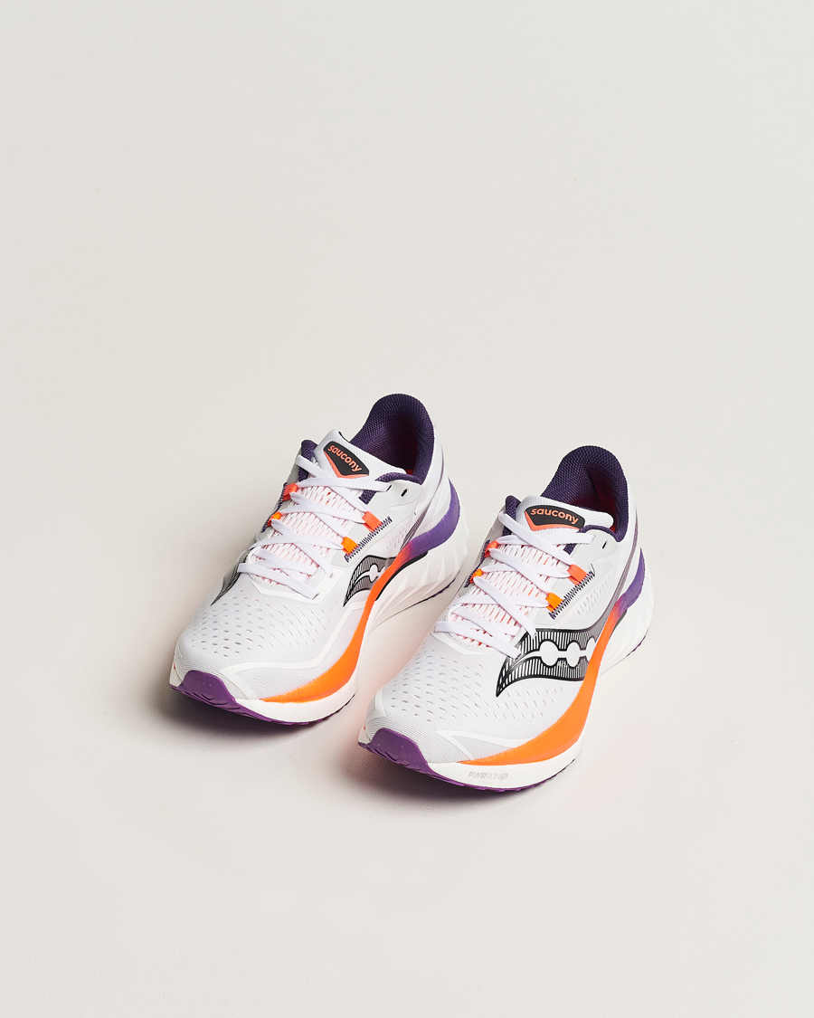 Herr | Saucony | Saucony | Endorphin Speed 4 White/Vizi Orange