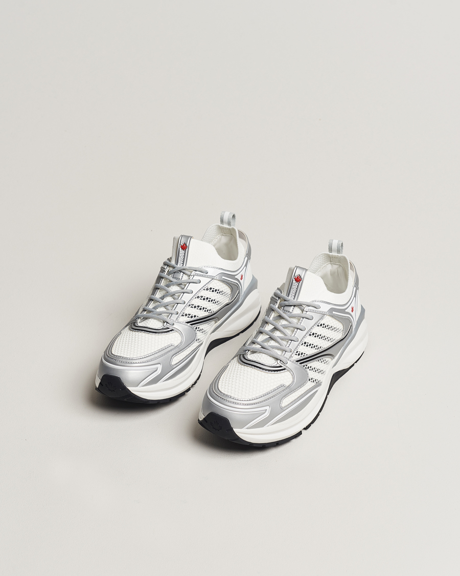Herr | Låga sneakers | Dsquared2 | Dash Sneaker White/Silver
