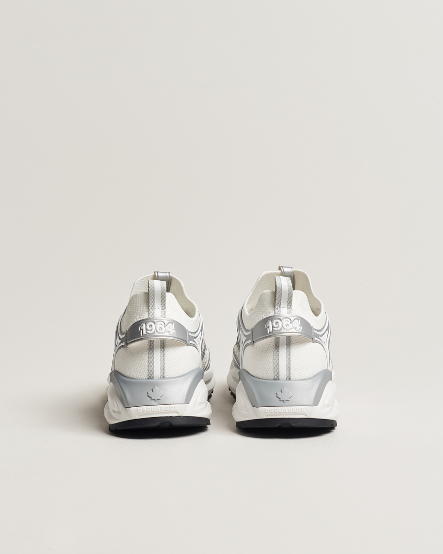 Herr | Dsquared2 Dash Sneaker White/Silver | Dsquared2 | Dash Sneaker White/Silver