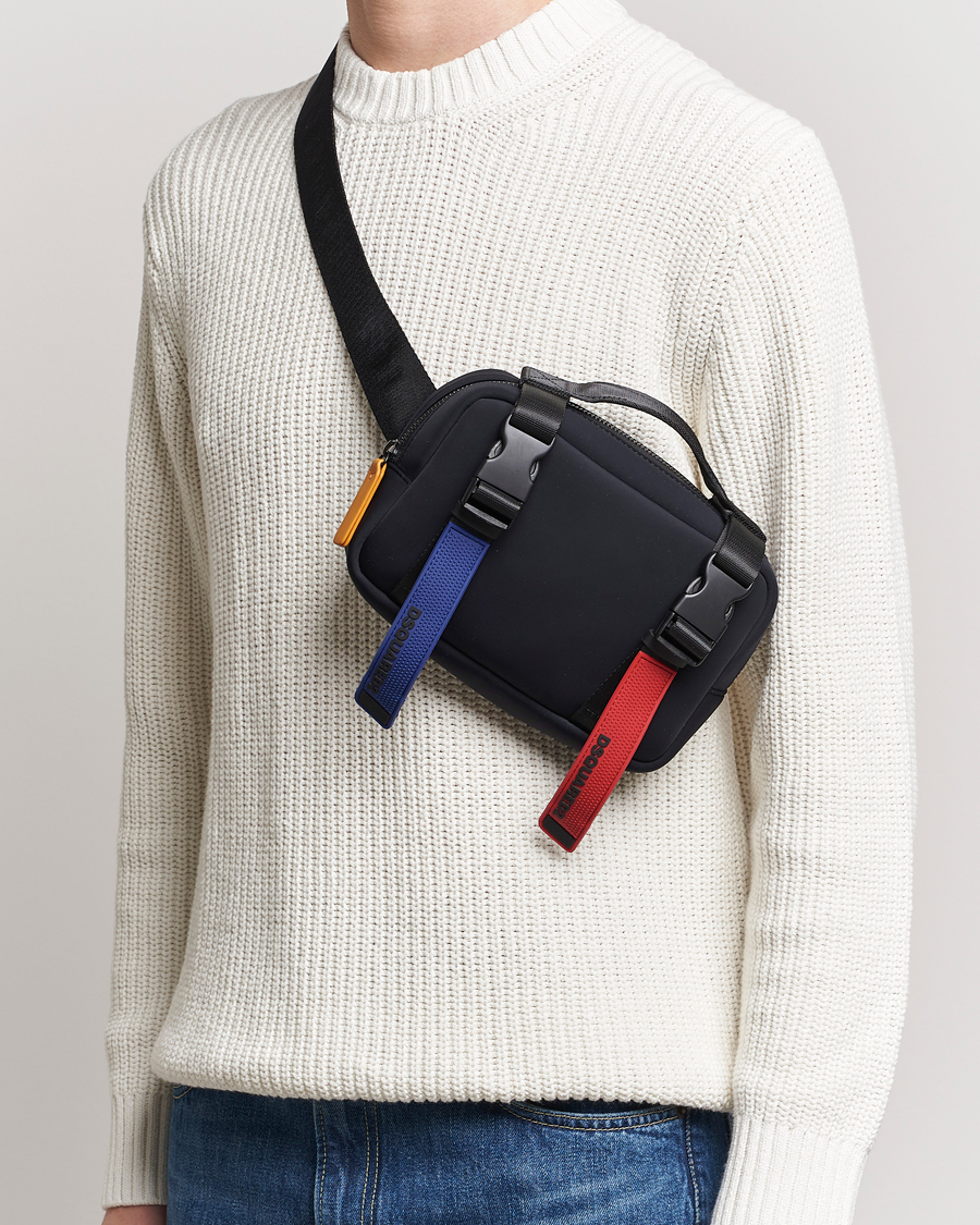 Herr | Axelremsväskor | Dsquared2 | Sport Tape Belt Bag Black