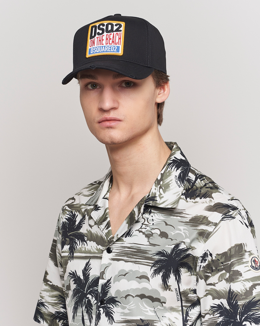 Herre |  | Dsquared2 | Tropical Baseball Cap Black