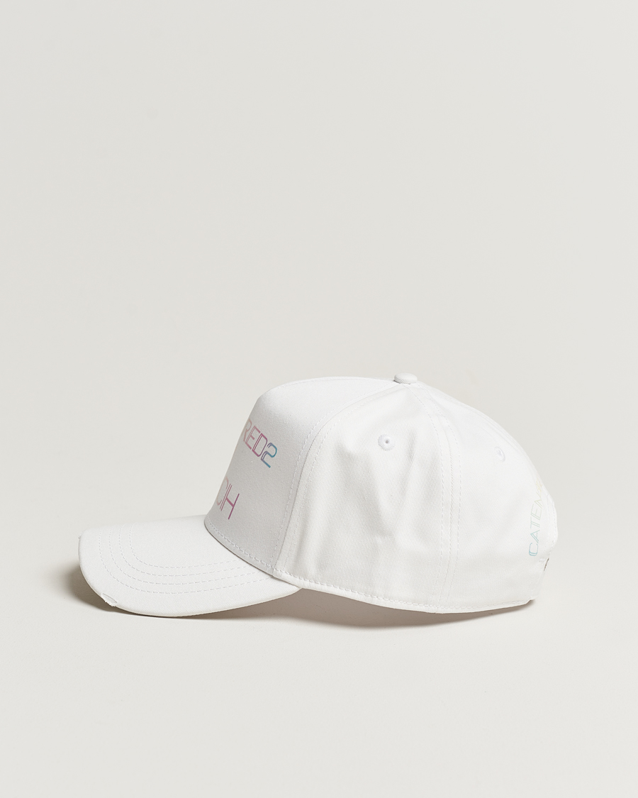 Herr | Dsquared2 Palm Beach Baseball Cap White | Dsquared2 | Palm Beach Baseball Cap White