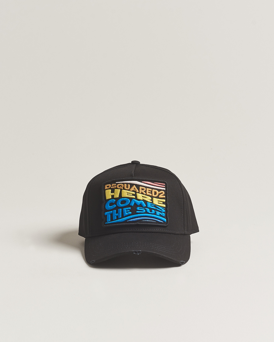 Herr | Dsquared2 Sun Baseball Cap Black | Dsquared2 | Sun Baseball Cap Black