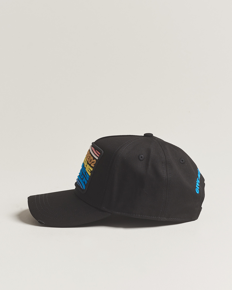 Herr | Dsquared2 Sun Baseball Cap Black | Dsquared2 | Sun Baseball Cap Black
