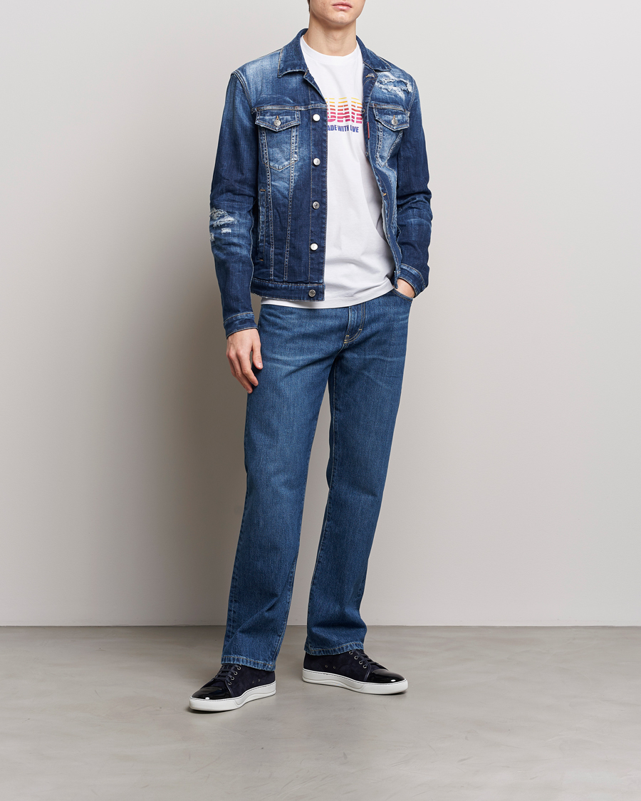 Herr | Jackor | Dsquared2 | Dan Denim Jacket Blue