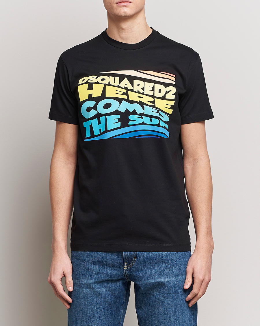 Herr | Dsquared2 | Dsquared2 | Cool Fit Crew Neck T-Shirt Black