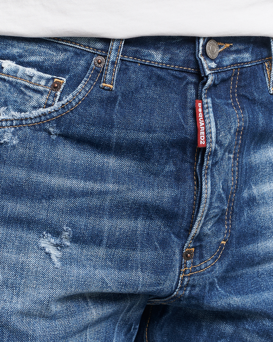 Herr | Jeans | Dsquared2 | 642 Jeans Medium Blue