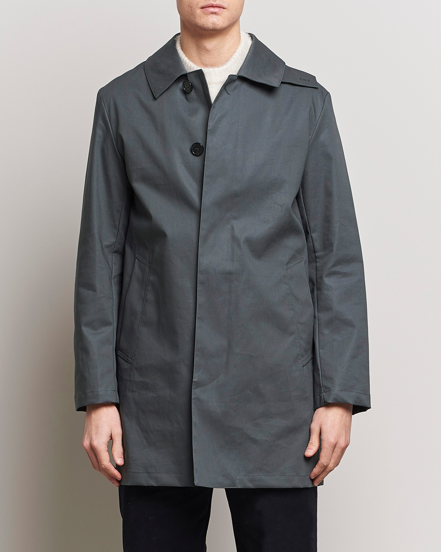 Herr | Dressade jackor | Mackintosh | Cambridge Car Coat Cool Grey