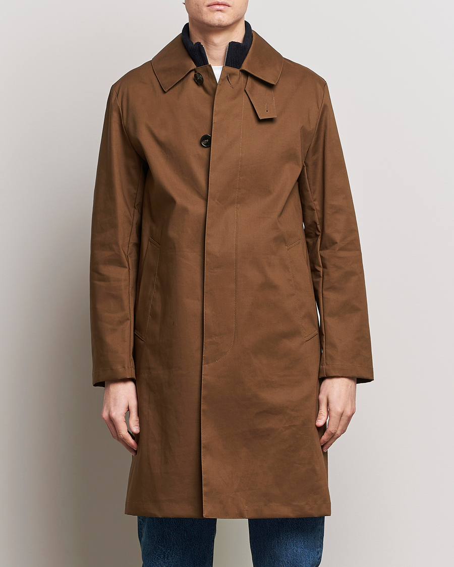 Herr |  | Mackintosh | Manchester Car Coat Desert Palm