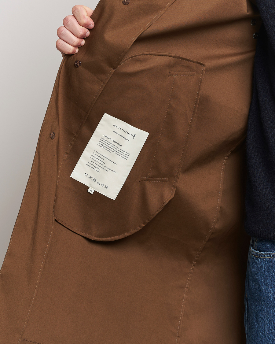 Herr | Jackor | Mackintosh | Manchester Car Coat Desert Palm
