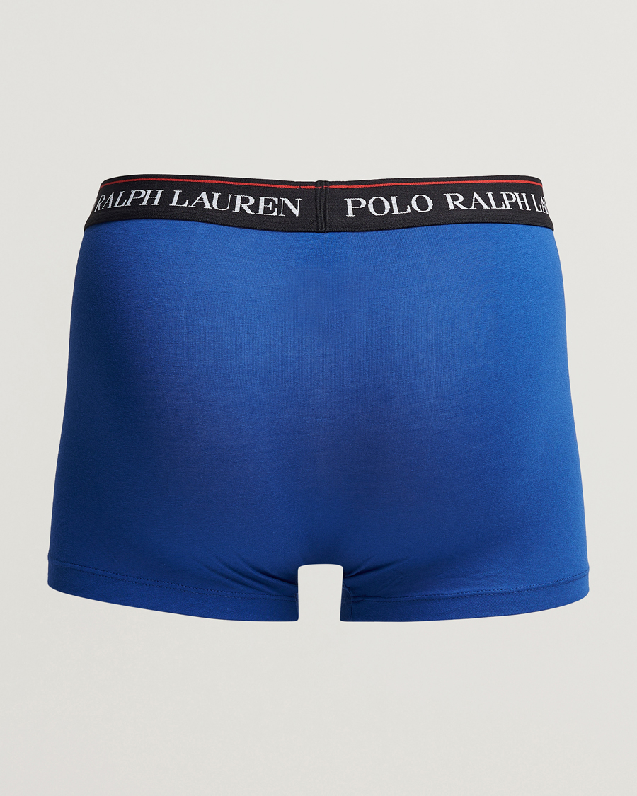 Herr | World of Ralph Lauren | Polo Ralph Lauren | 3-Pack Cotton Stretch Trunk Sapphire/Red/Black