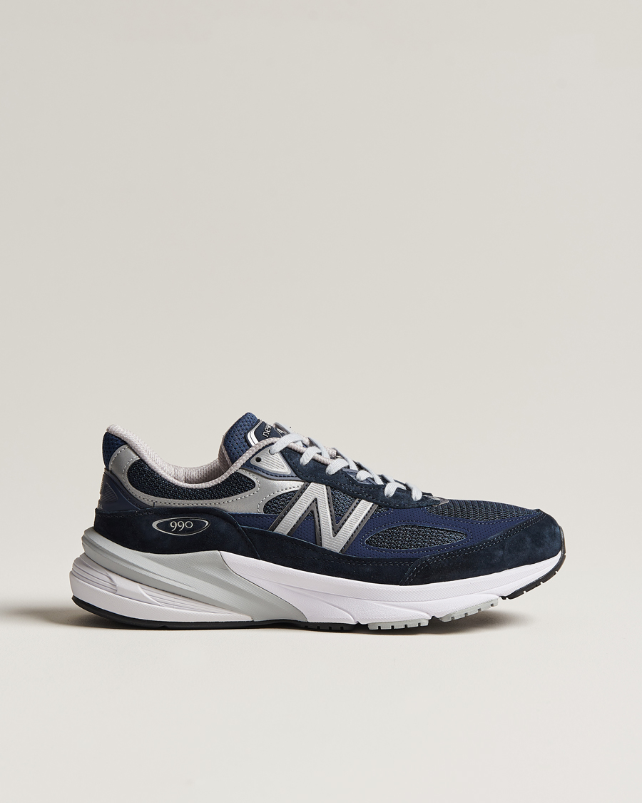 Herr | Sneakers | New Balance Made In US & UK | New Balance Made in Made In USA 990v6 Sneakers Navy