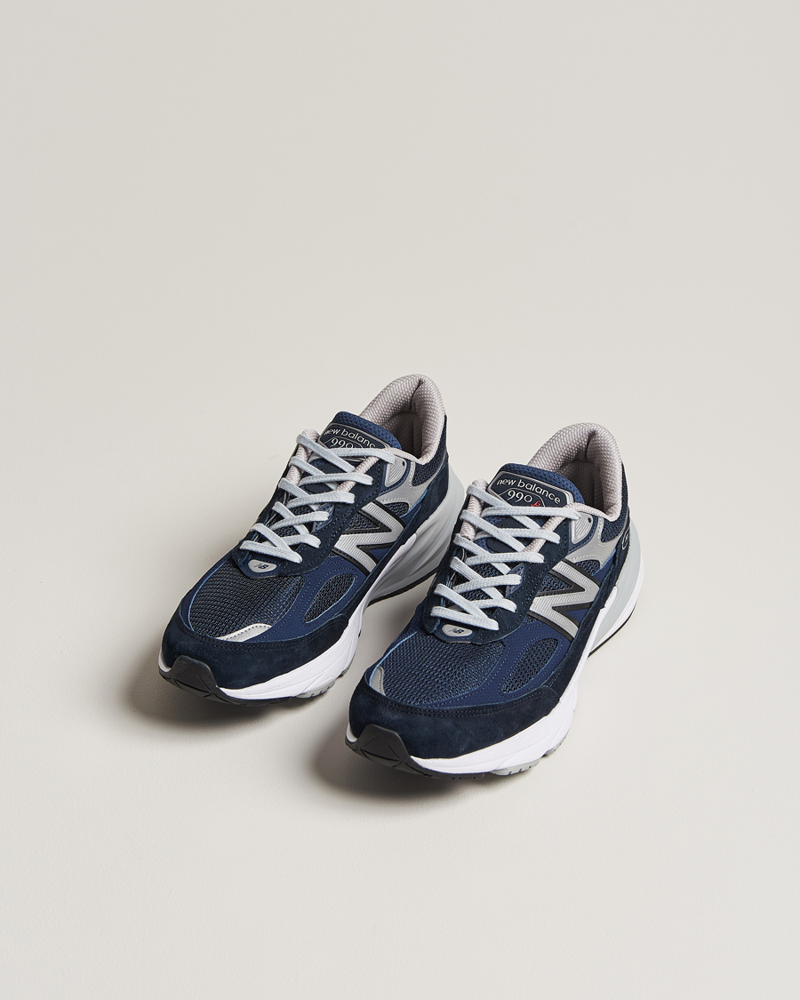 Herr | Sneakers | New Balance Made In US & UK | New Balance Made in Made In USA 990v6 Sneakers Navy